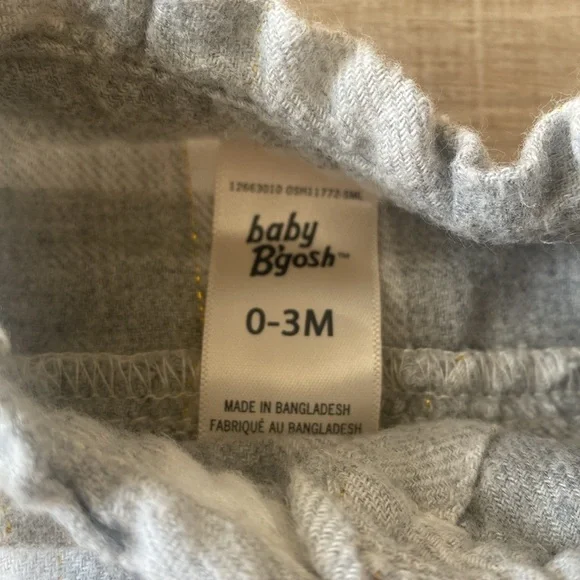 Newborn sparkle flannel - Picture 2 of 4